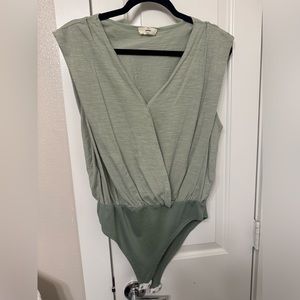 ENTRO Green Bodysuit